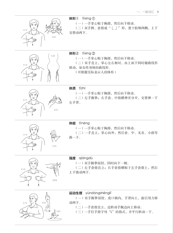 开展体育活动,规范聋校体育课程的专业术语手语动作,顺利开展教学